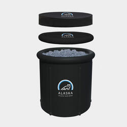 Bañera plegable portatil hielo Alaska  450L recuperacion muscular uso individual