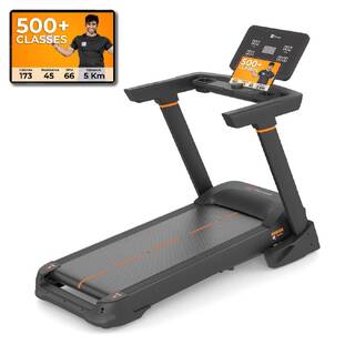 Flexnest Flextread Plus Treadmill Incline Mode Running Pad for Cardio with in-Built Bluetooth Speaker Black