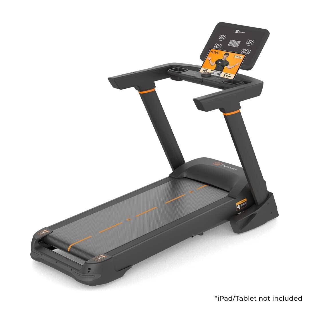 Flexnest Flextread Plus Treadmill Incline Mode Running Pad for Cardio with in-Built Bluetooth Speaker Black -  2