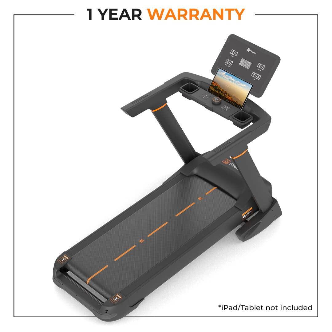 Flexnest Flextread Plus Treadmill Incline Mode Running Pad for Cardio with in-Built Bluetooth Speaker Black -  4