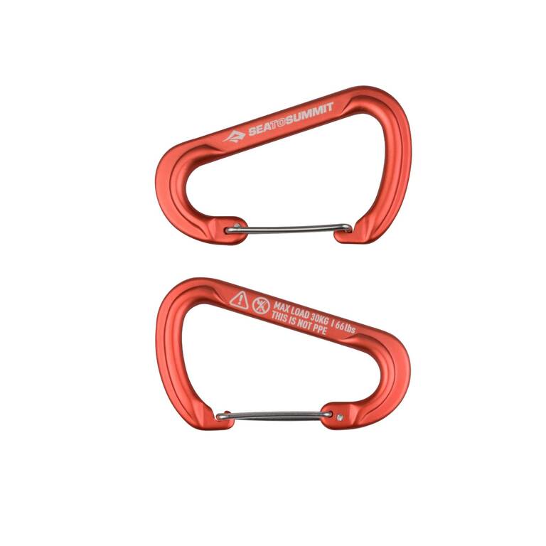 Sea to Summit Large Accessory Carabiners Dark Red