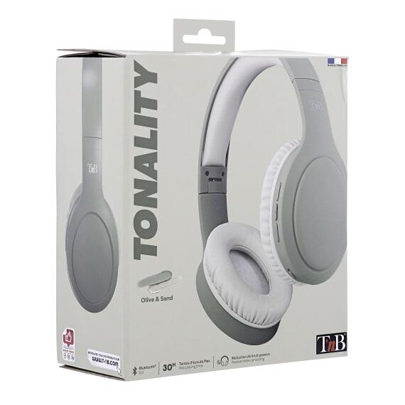 Auscultador TNB TONALITY Bluetooth Verde Azeitona 2/2