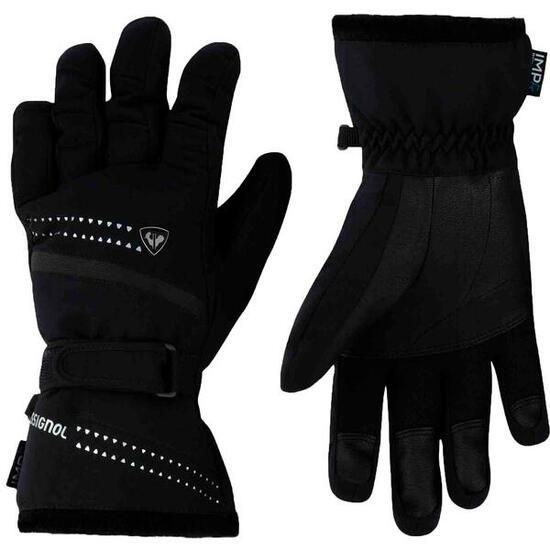 Gants femme ROSSIGNOL Gants Nova Impr W- Noir-S