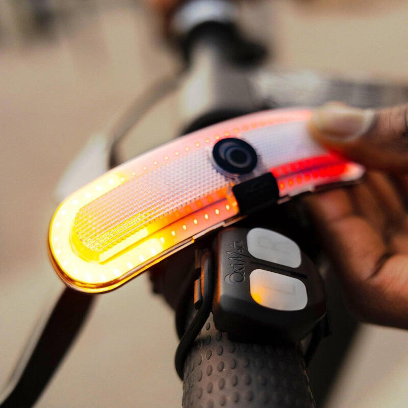 Overade TURN: iluminação da bicicleta - indicadores D/G - 5 modos de iluminação