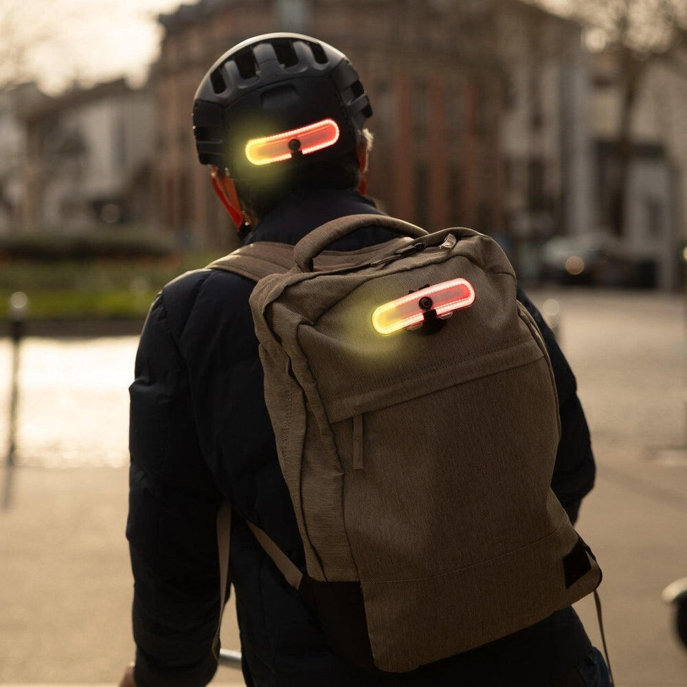 Overade TURN & OXIBRAKE: éclairage AR Vélo - clignotants D/G – fonction feu stop 4/8