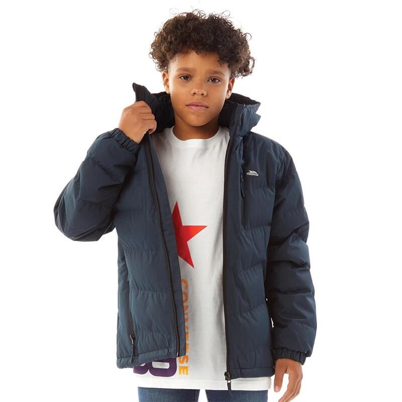 Boys Figo Puffer Jacket (Navy) 3/4