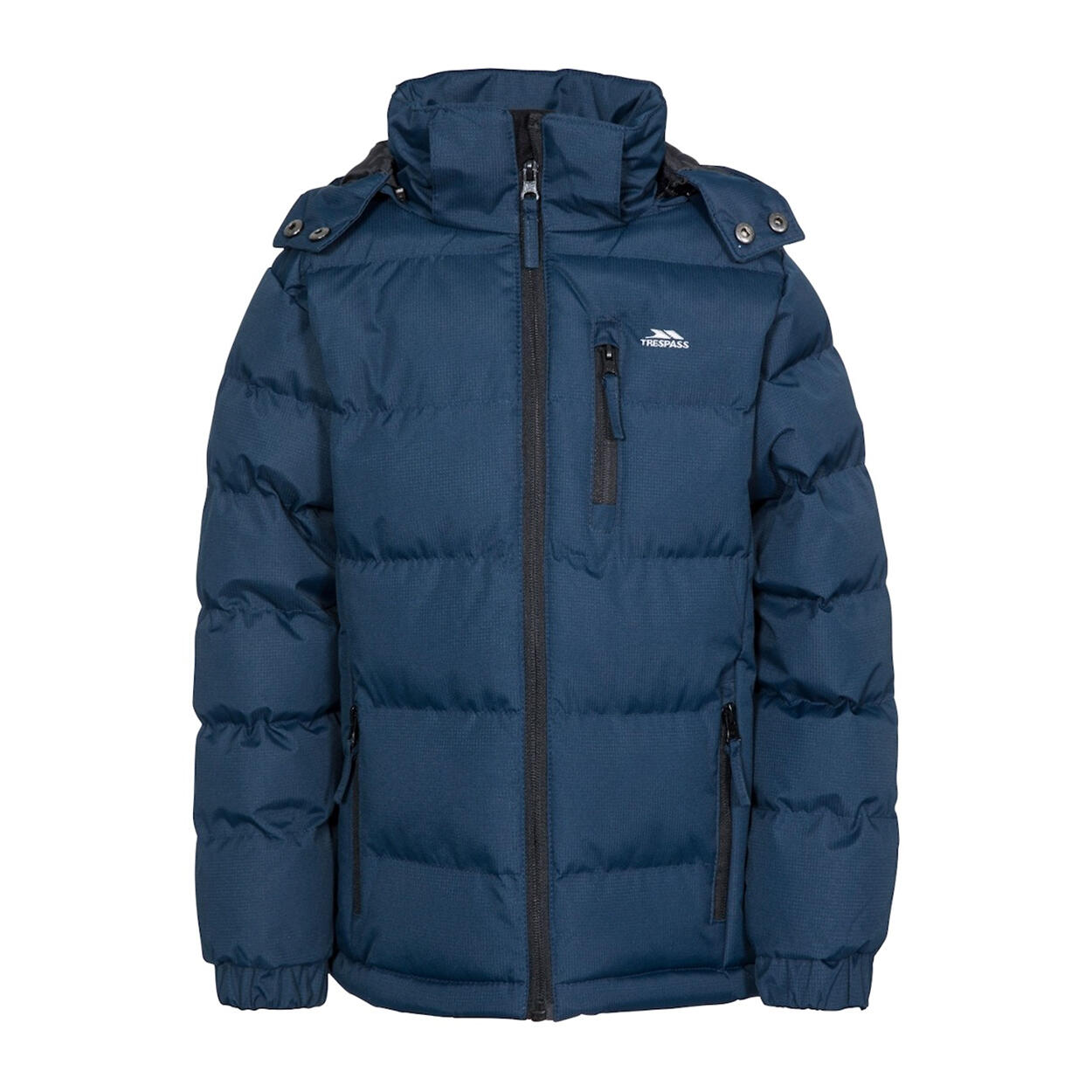 TRESPASS Boys Figo Puffer Jacket (Navy)