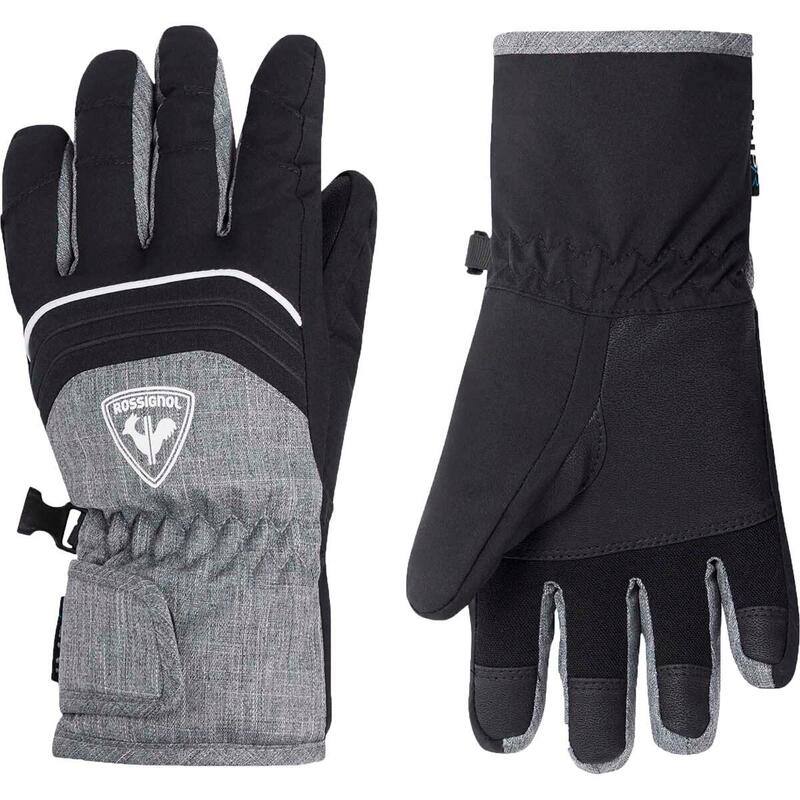 Guantes de Esquí para Niños Rossignol Jr Tech Impr Gris