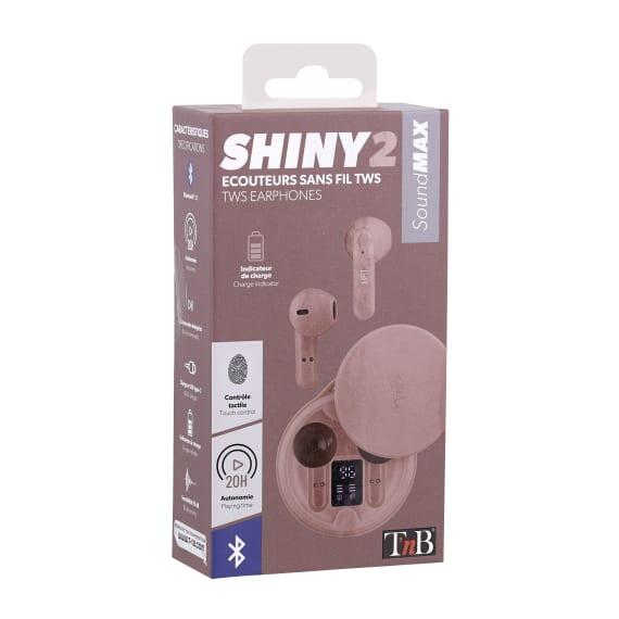 Auriculares Bluetooth TWS TNB SHINY 2 Rosa 2/2