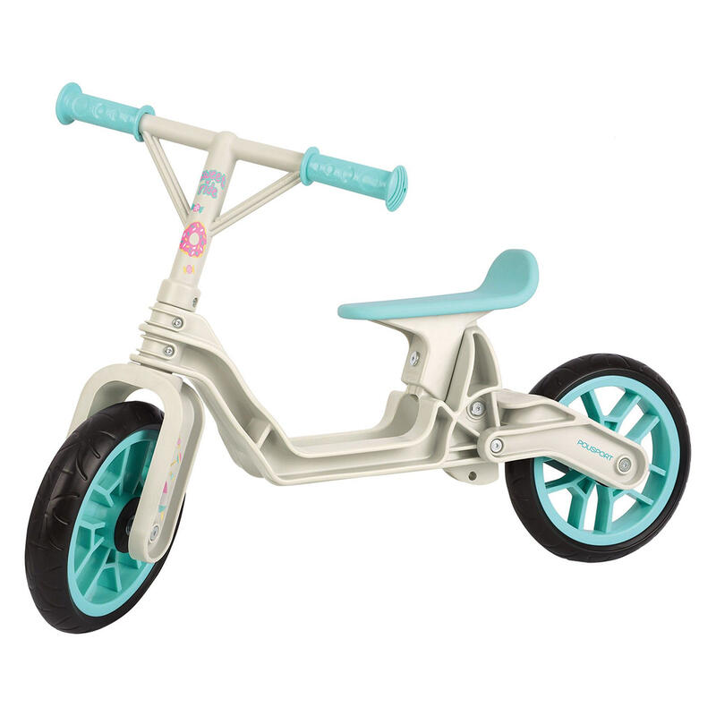 Balance Bike - Lernfahrrad für Kinder Grau und beige