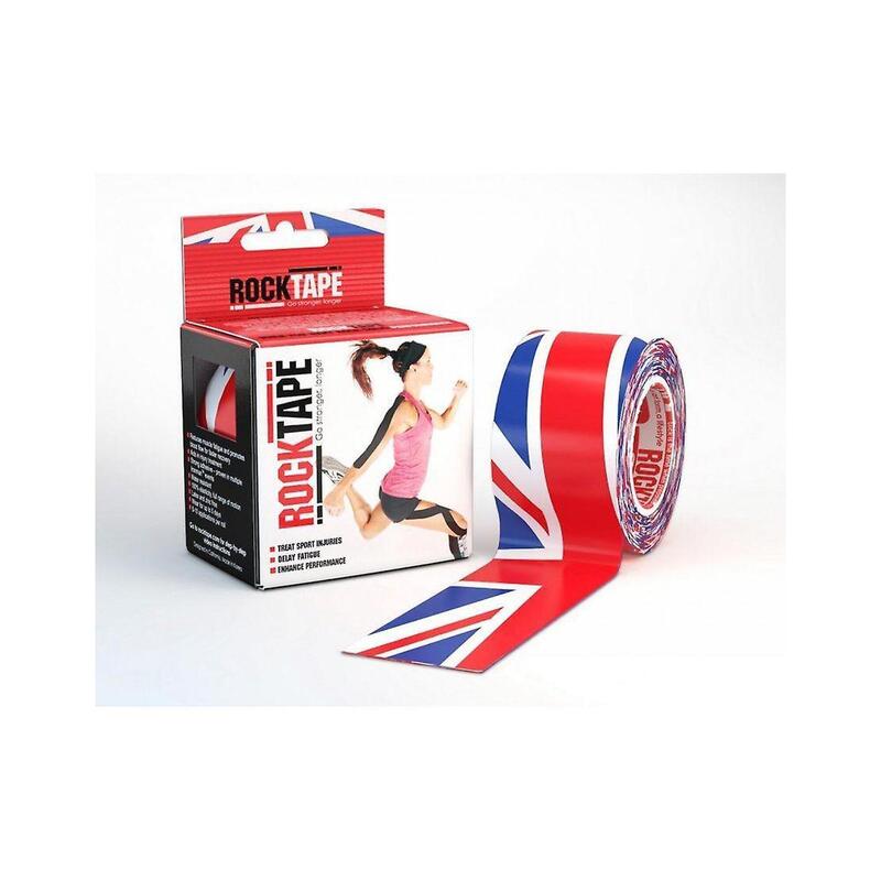 RockTape Kinesiologie-Tape -(5cm x 5m)- UK-Flagge