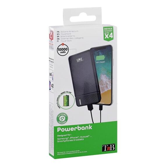 Powerbank TNB 2xUSB 10 000 mAh 10WPBU10000 3/3