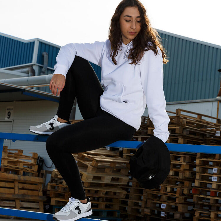 Sweat À Capuche Yoga Femme Joma Montana Blanc 7/7
