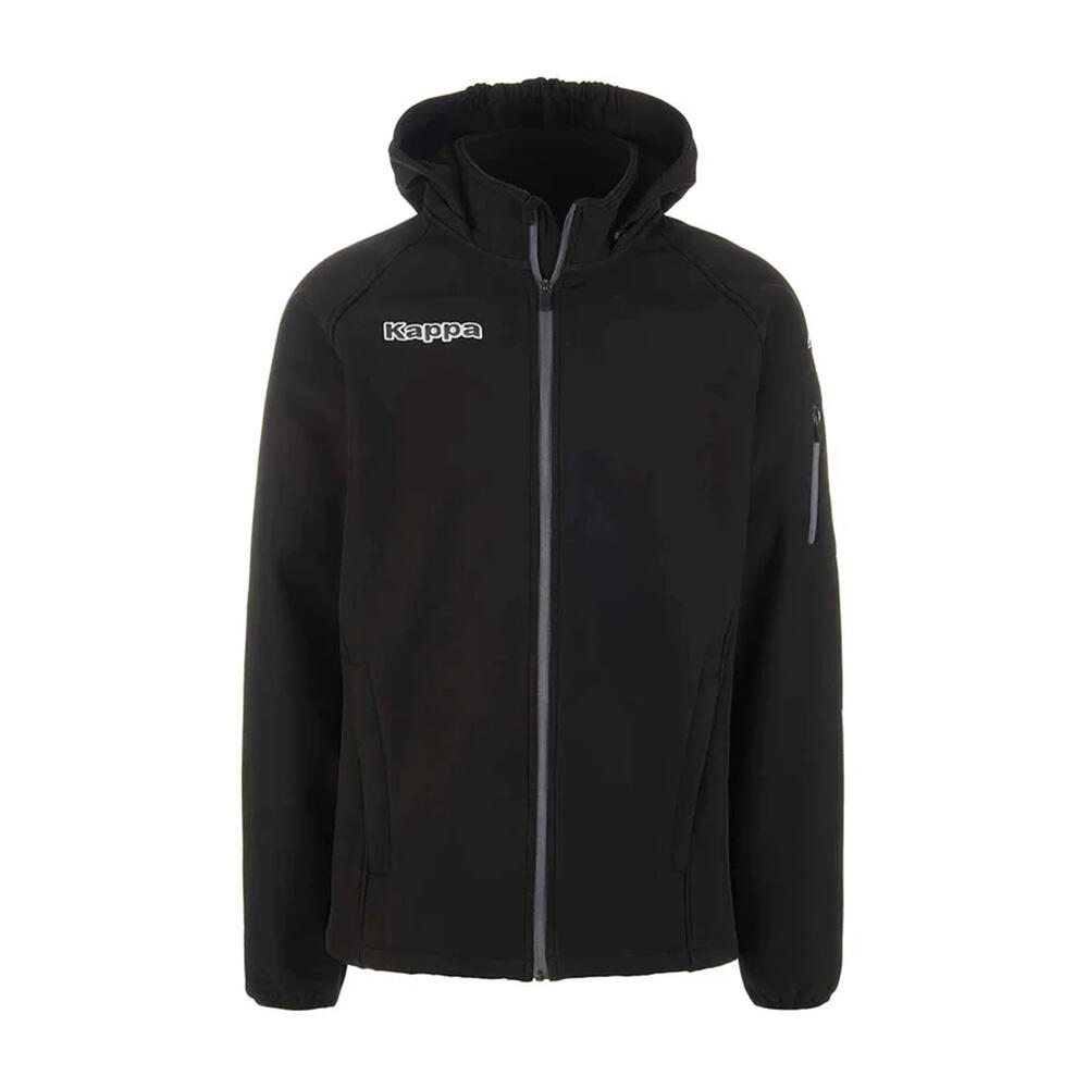 Kappa Valas Adult Softshell Jacket - Black