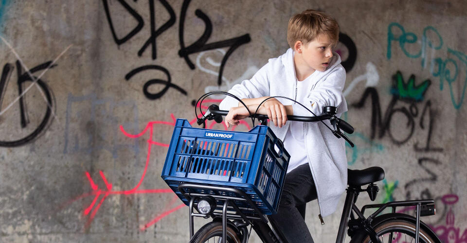 Skrzynia Rowerowa Z Recyklingu O Pojemności 30 Litrów