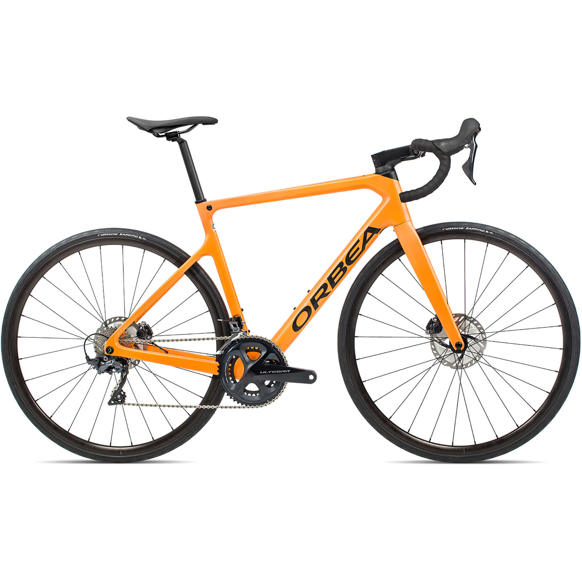 Road Bike Orbea Orca M20 Carbon Frame Shimano Ultegra 22 Spd Orange Black