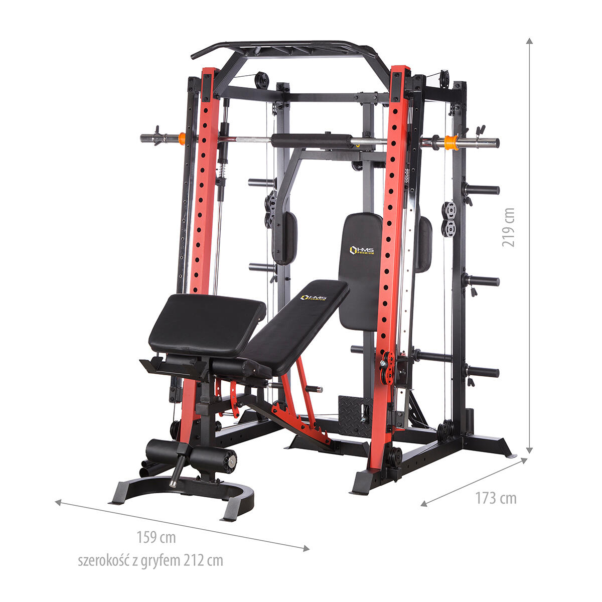 Cyklop 3 Home Gym - Smith Machine 6/7