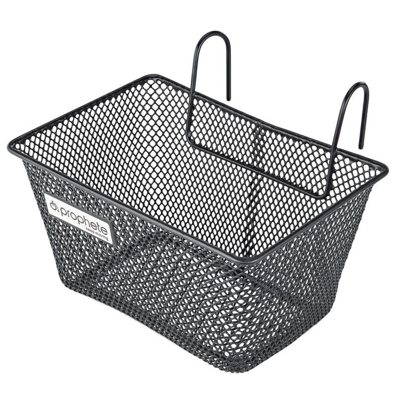 Panier De Vélo Avant Pour Enfant – En PP, Avec 2 Sangles Réglables – Dimensions 25x19x14 Cm – Pour Vélo, Tricycle, Jouets