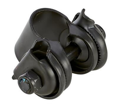 Collare sella in acciaio nero