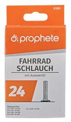 Chambre à air 24 pouces x 1.75 - 2.125, valve auto