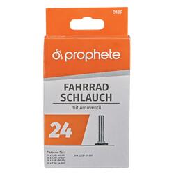 Chambre à air 24 pouces x 1.75 - 2.125, valve auto