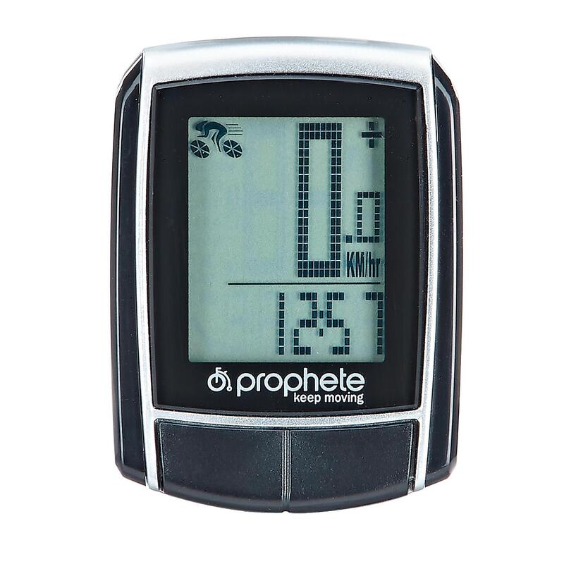 Compteur De Vélo Union 5 Fonctions Argenté - Odomètre Mécanique 588040210