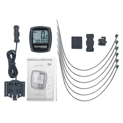 Komputer rowerowy, 9 funkcji