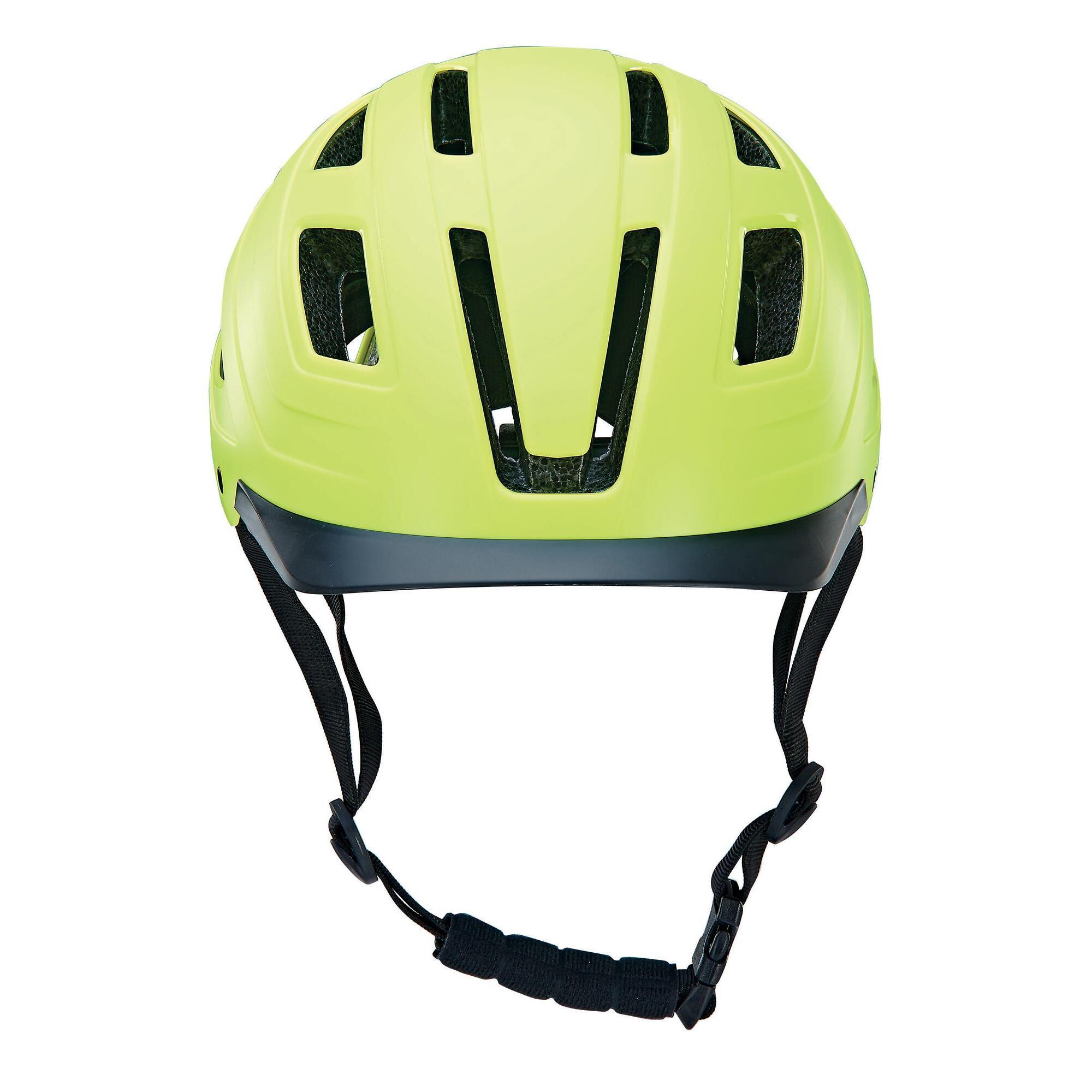 Prophete - Casque Vélo Urbain Eco - Casque - Jaune - 59-61 Cm. - Decathlon