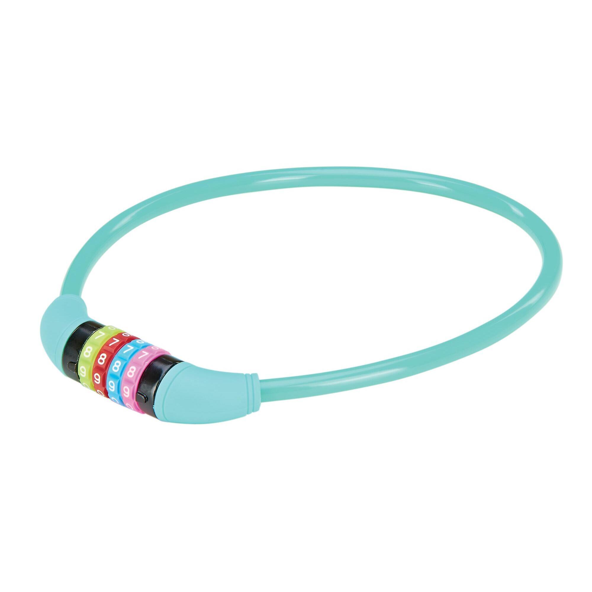 Zamek na kabel, 4-cyfrowa kombinacja, kodowanie dowolne