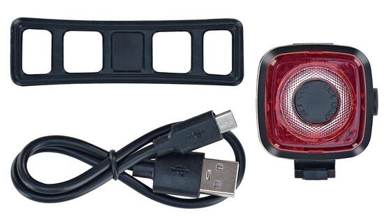 Luce posteriore LED con ricarica USB