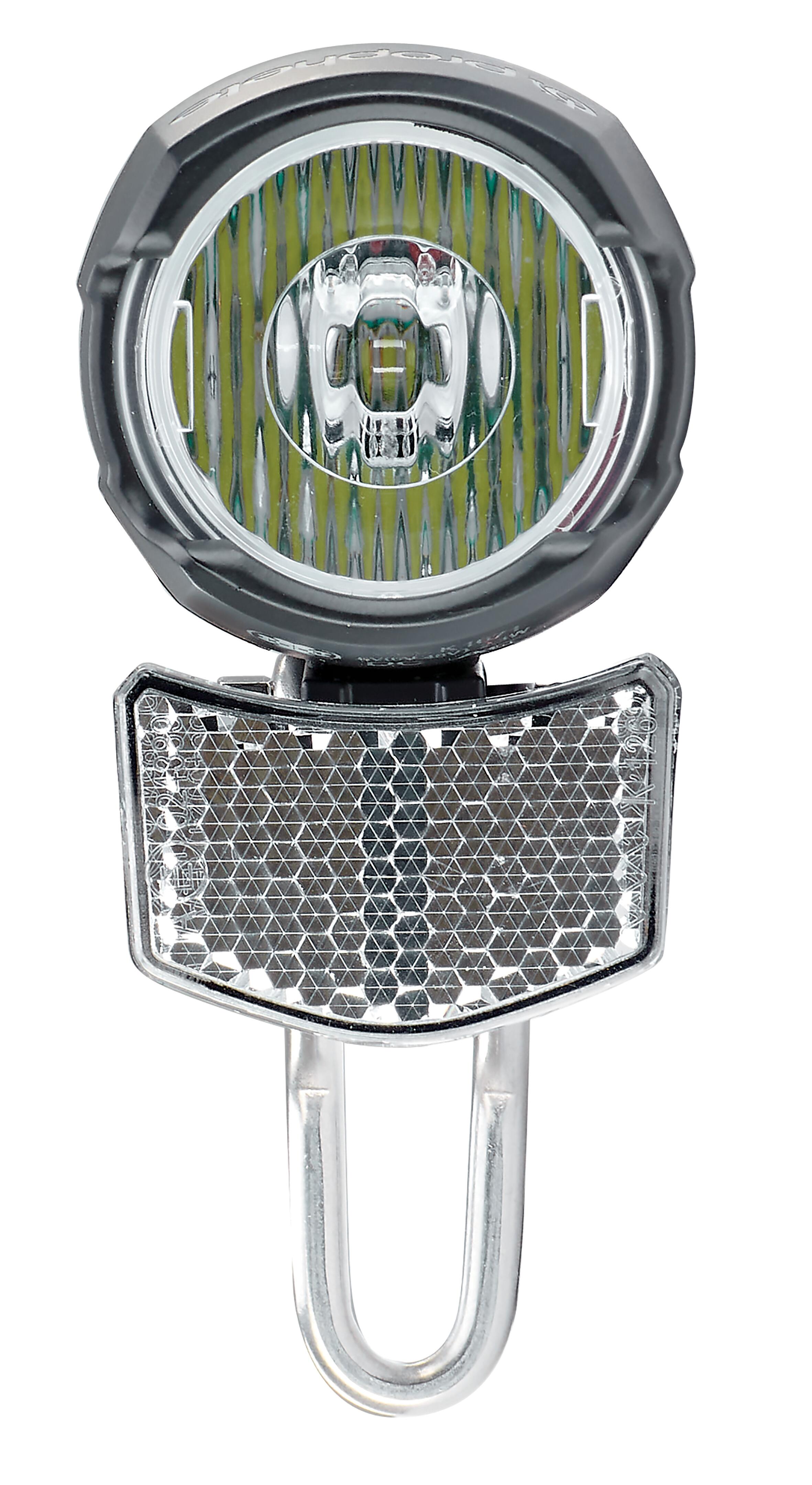 Illuminazione Sicurezza Ciclisti Faro Anteriore LED Per Bici E Scooter Elettrico - Impermeabile 36-60V Con Clacson Luce Sicurezza Bicicletta