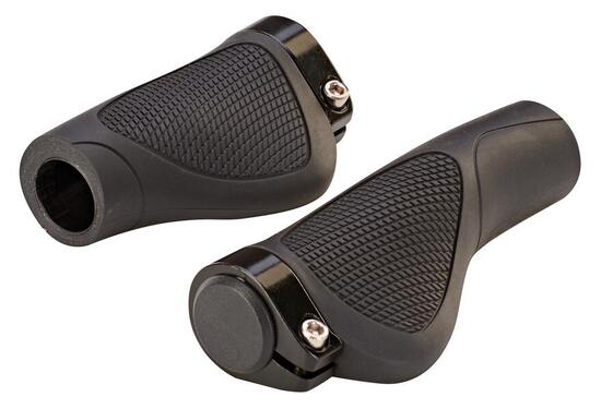 Manopole ergonomiche sinistra 132 mm destra 95 mm