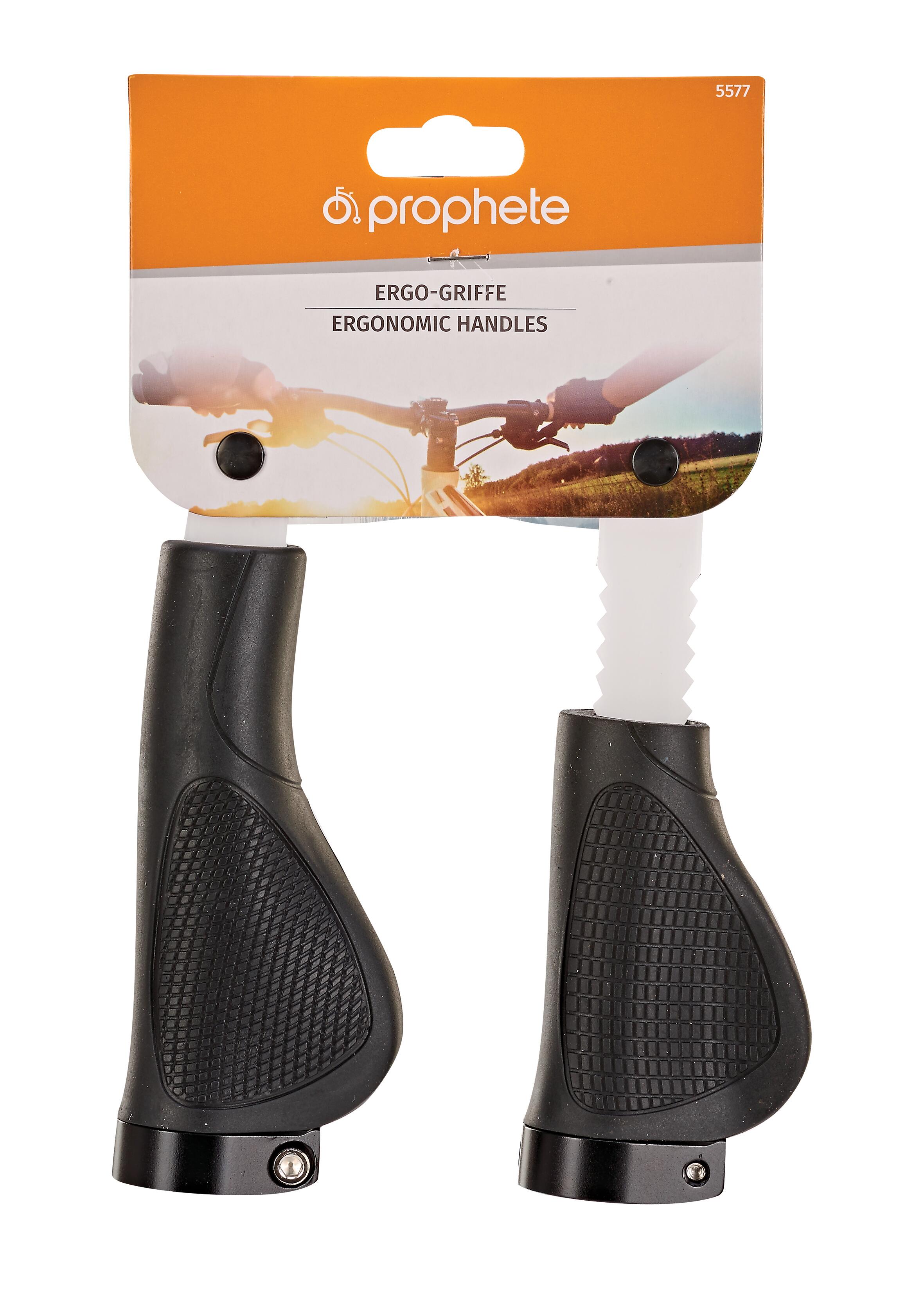 Manopole ergonomiche, sinistra 132 mm, destra 95 mm 2/3