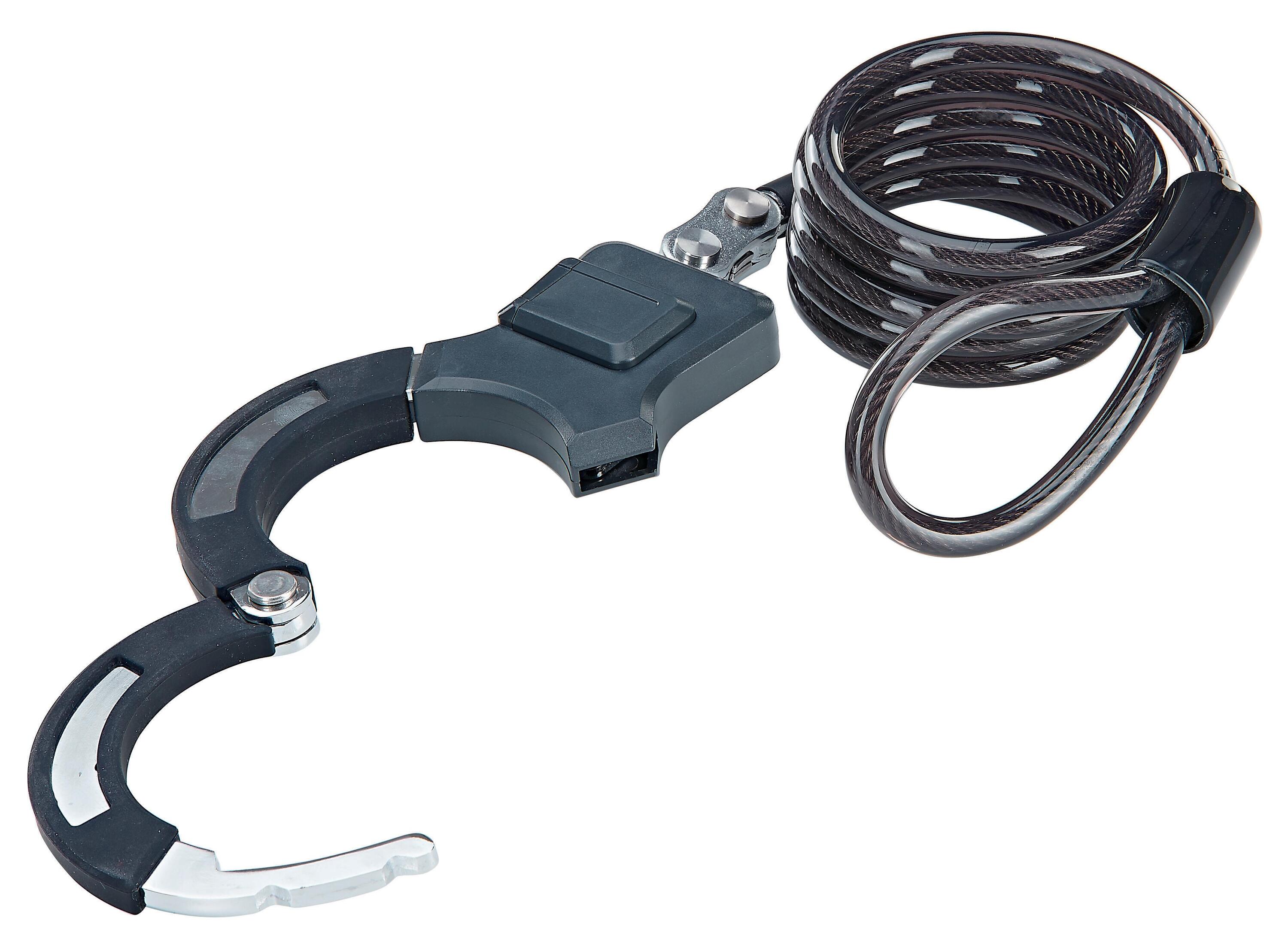 Lucchetto a manette e cavo a spirale 2/3