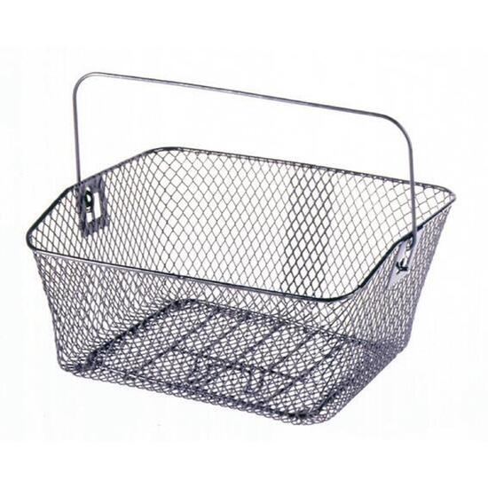 Koszyk rowerowy z uchwytem do przenoszenia