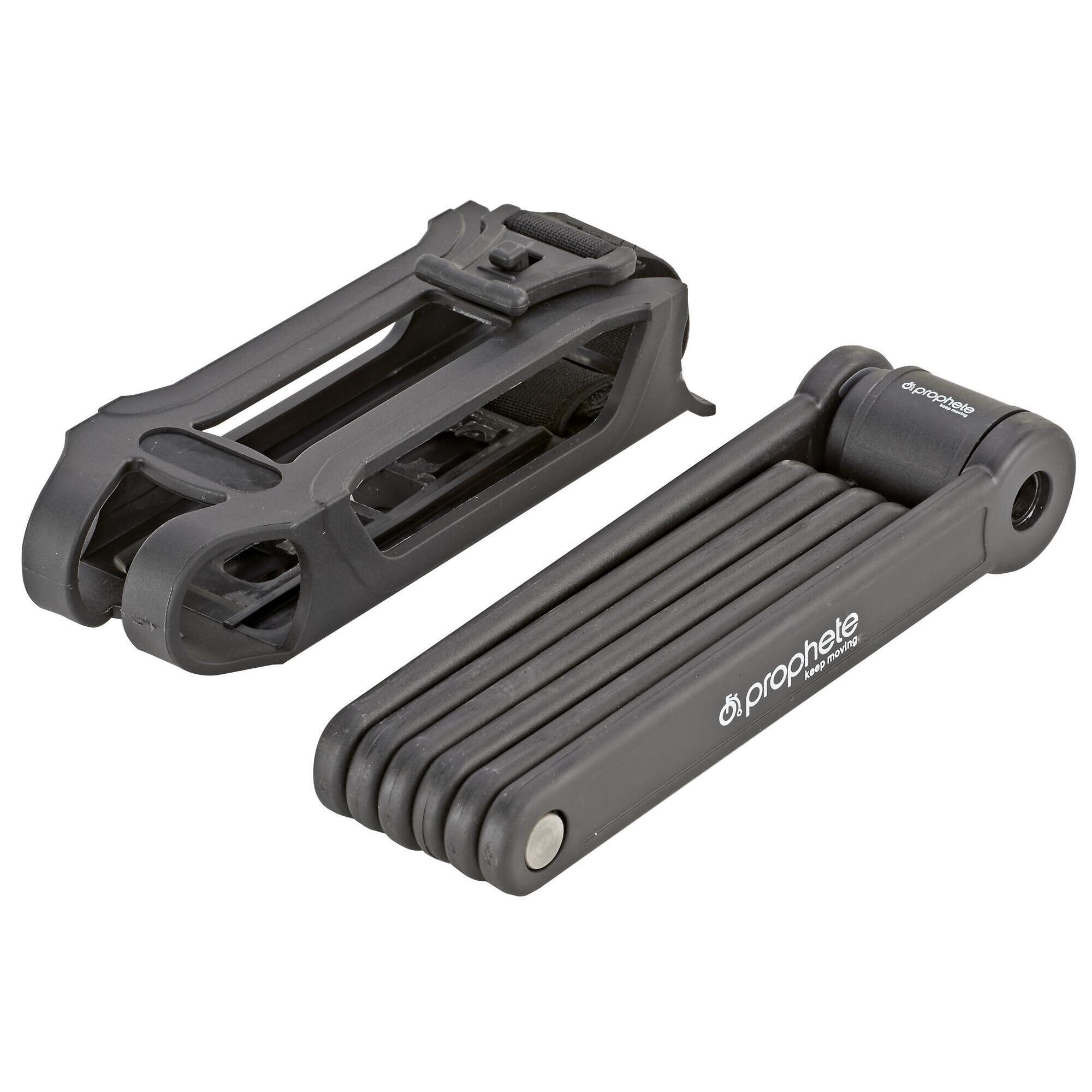 Prophete - Prophete Cadenas Pliable - Antivol - Noir - Taille Unique - Decathlon