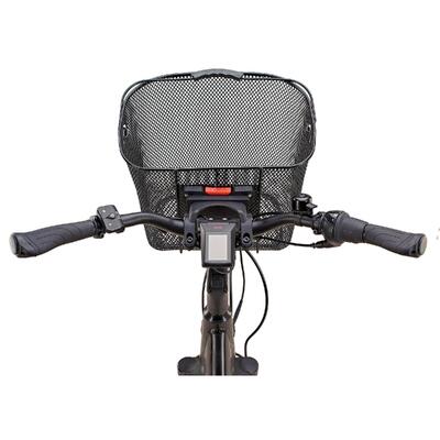 Koszyk rowerowy na kierownicę, drobnooczkowa siatka plastra miodu