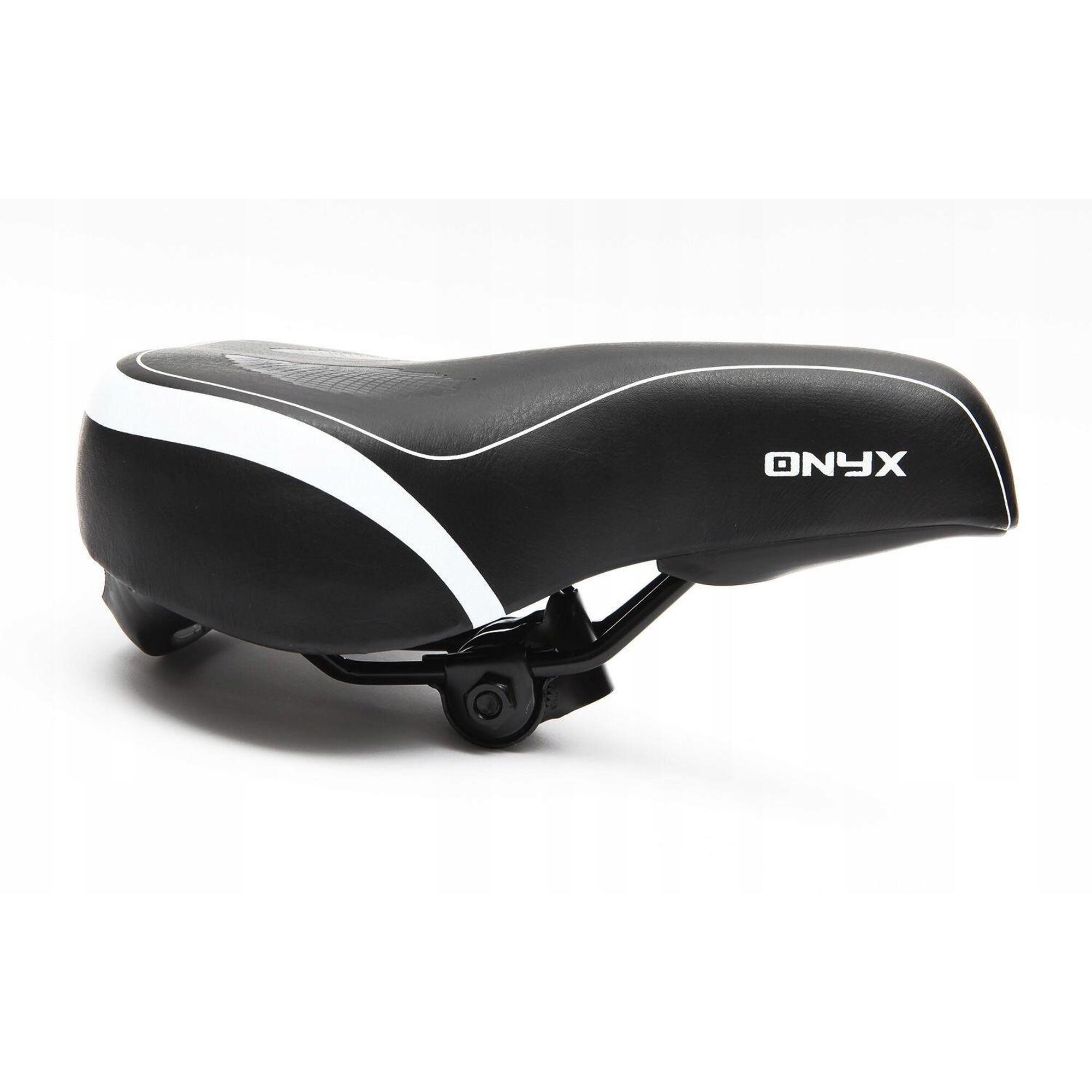 Onyx - Selle De Vélo Onyx White Line Citi_ Hit - Selle De Vélo - Decathlon