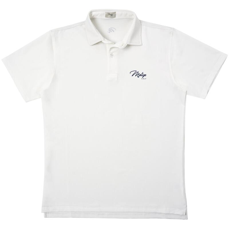 Polo de Golf MG Essential Manches Courtes Homme Blanc