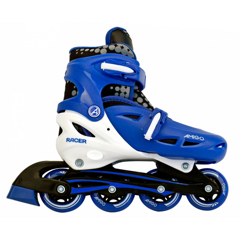 AMIGO inlineskates Racer junior polypropyleen blauw