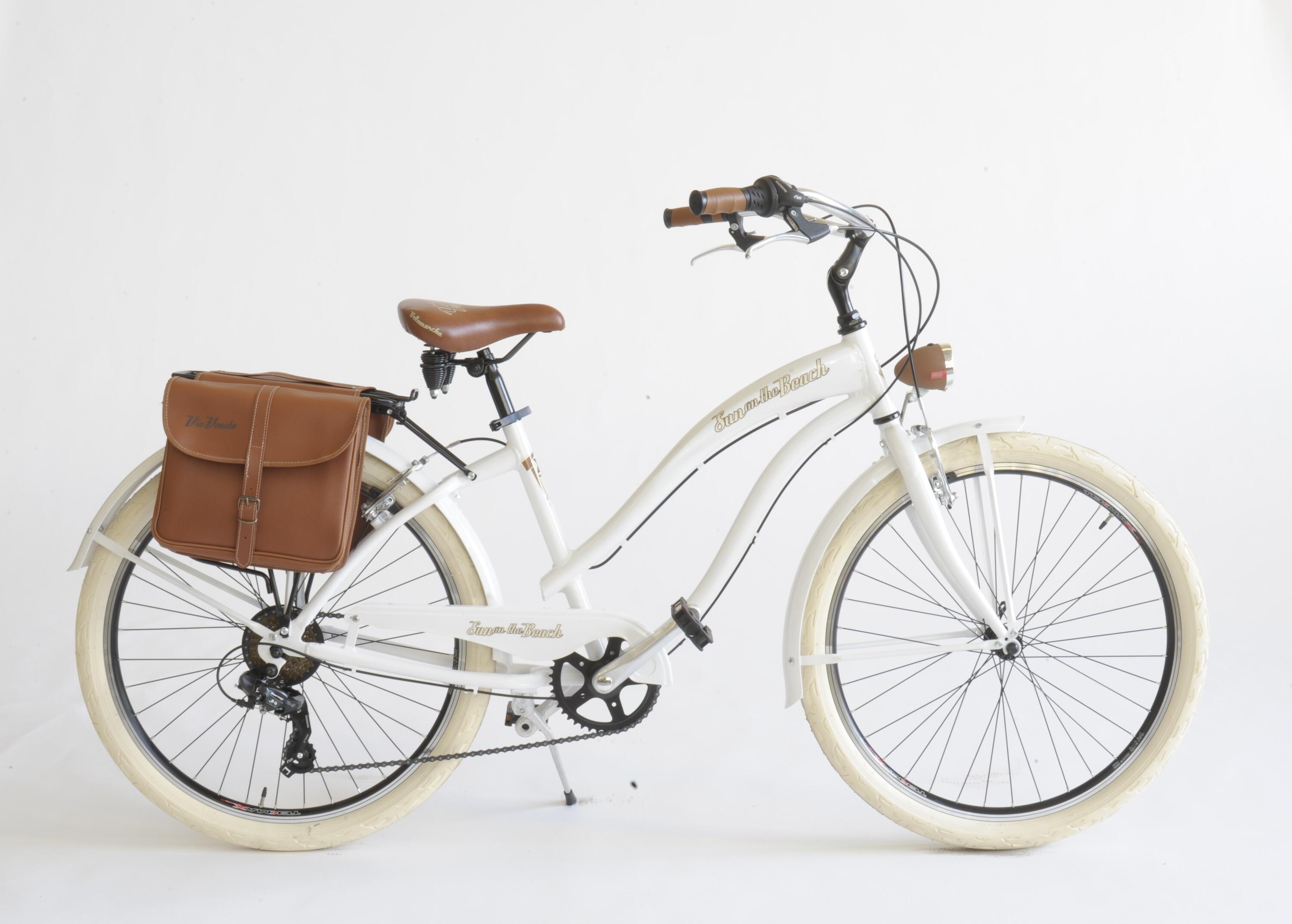 VELOMARCHE VELOMARCHE Cruiser 26 Zoll SUN ON THE BEACH Lady weiß