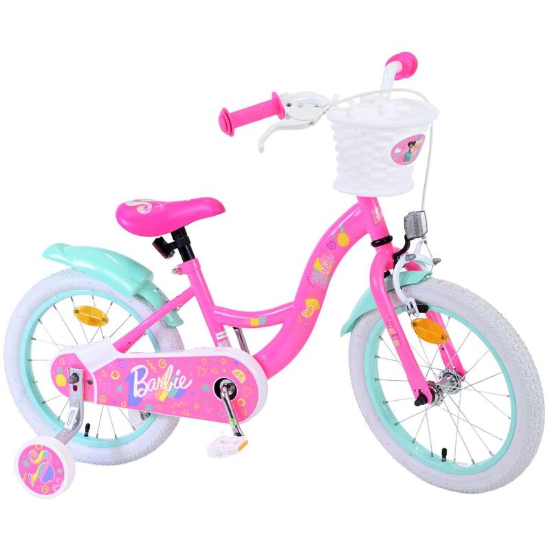 VOLARE BICYCLES Kinderfahrrad Barbie, 16  Zoll