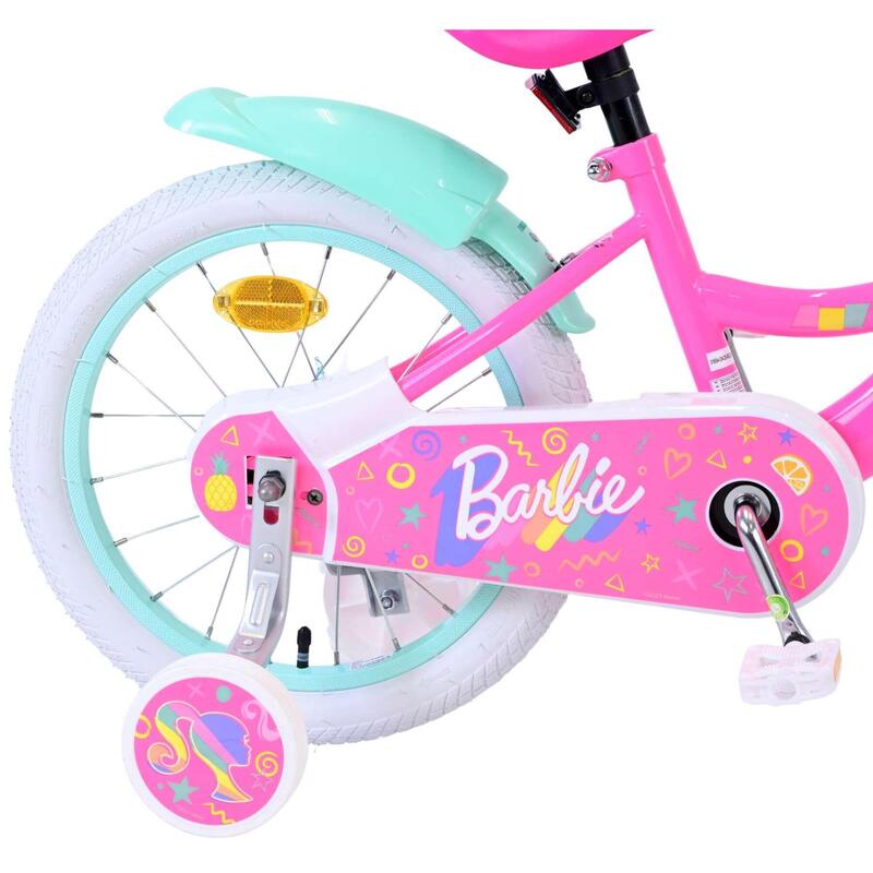 VOLARE BICYCLES Kinderfahrrad Barbie, 16  Zoll