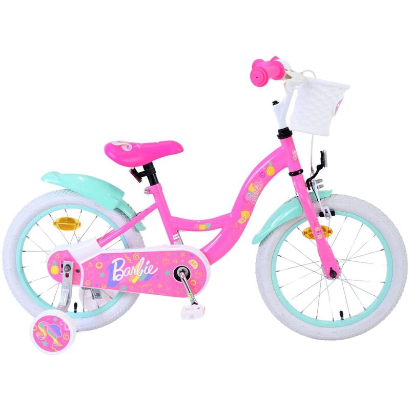 VOLARE BICYCLES Kinderfahrrad Barbie, 16  Zoll