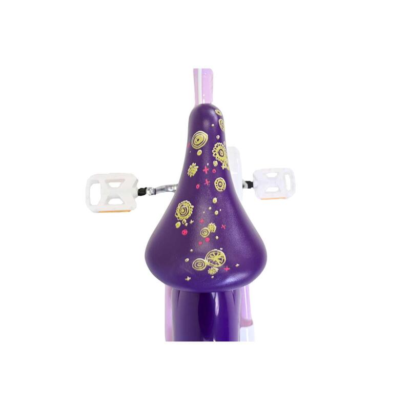VOLARE BICYCLES Vélo enfant Disney Wish, 16 pouces, sans frein à rétropédalage