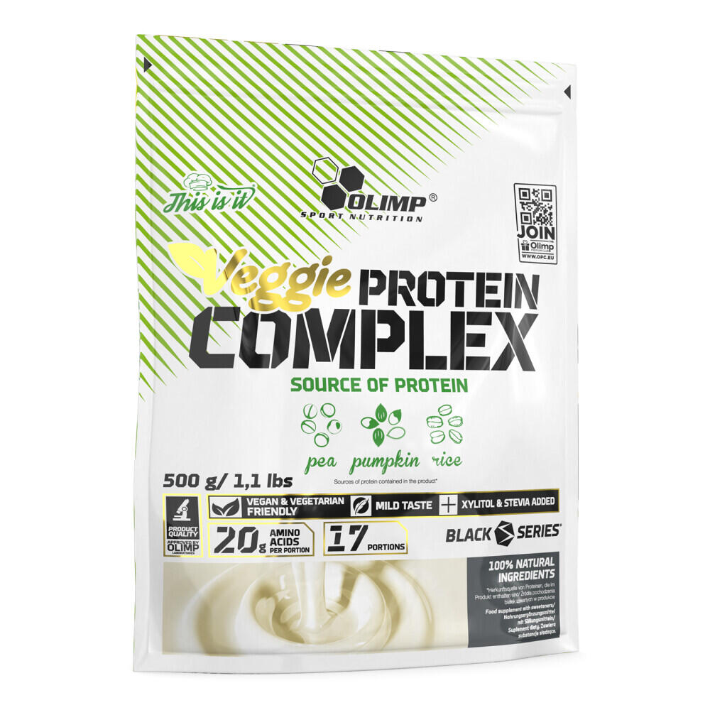 OLIMP SPORT Proteine ​​vegane - Veggie Protein Complex - Cioccolato 500g