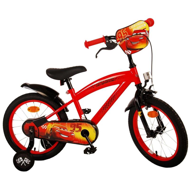 VOLARE BICYCLES Bicicletta per bambini Cars 16 pollici