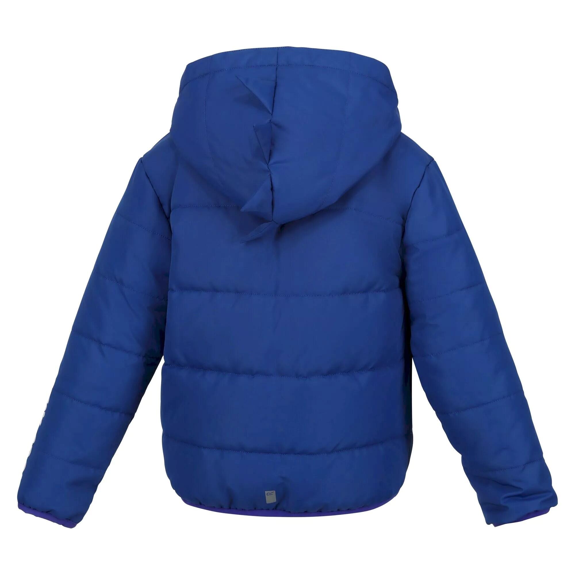 Boys' quilted jacket (Blue)