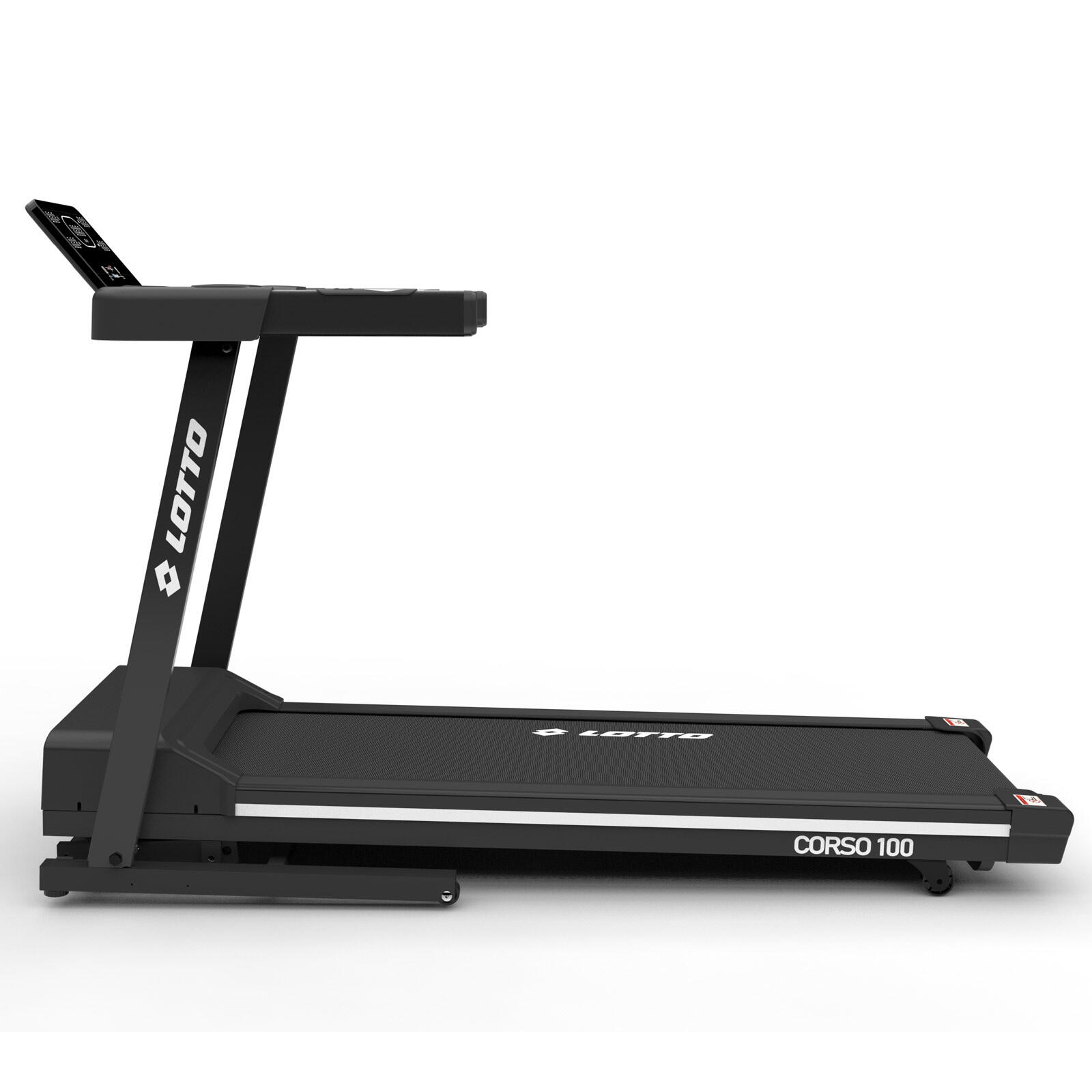 LOTTO Corso 100 Tapis de Course Electrique Pliable, Max 110kg,Bluetooth 7/7