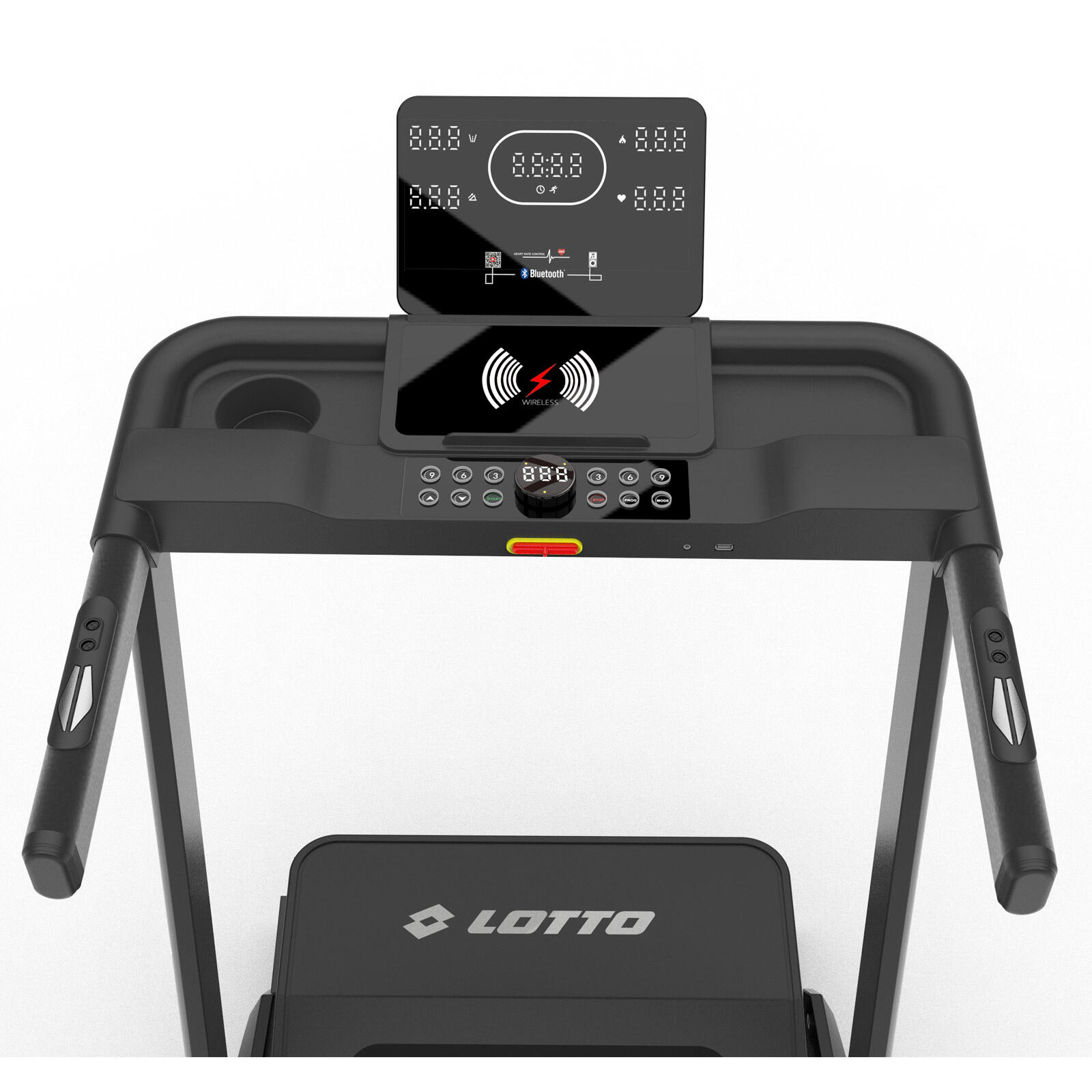 LOTTO Corso 400 Tapis de Course Electrique Pliable,Max 120kg,Bluetooth,1-16 km/h 3/7
